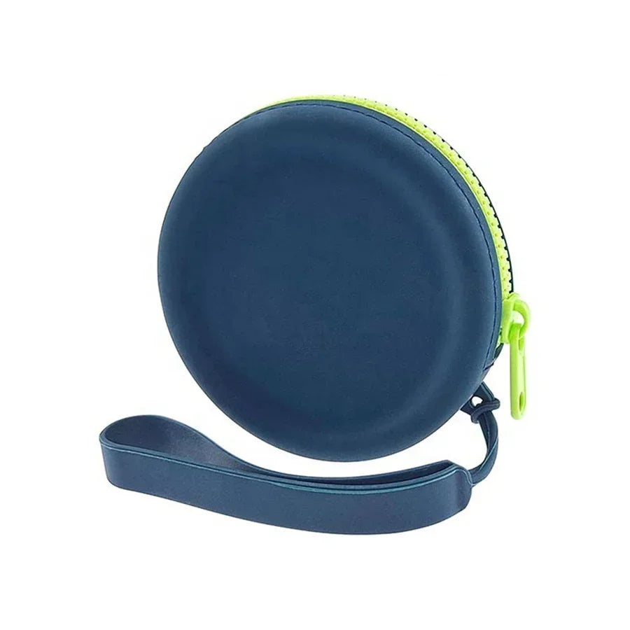 1Pc Silicone Dog Food Bag, Dog Treat Training Pouch, Waterproof Dog Snack Training Bag
