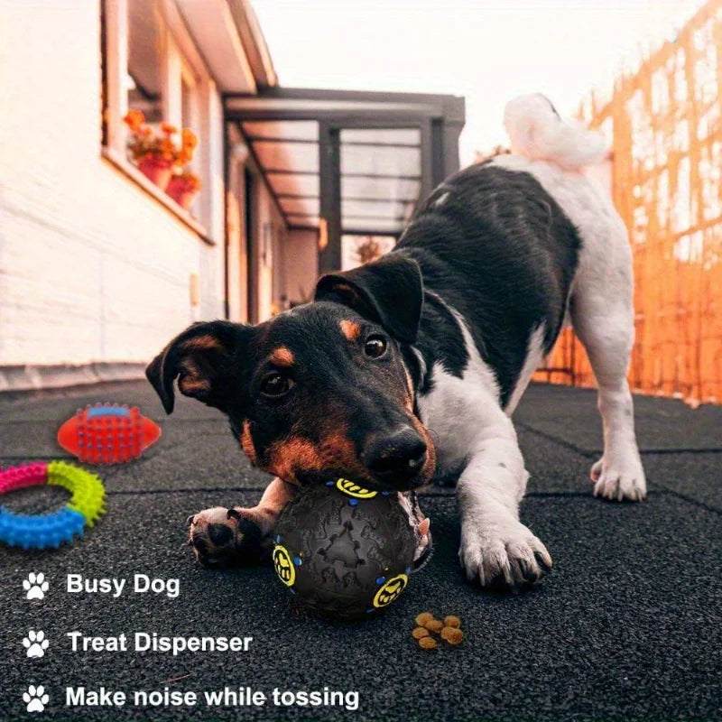 15PCS Dog Toys for Aggressive Chewers,Durable Rope Tug-of-War Chew Sticks &Unbreakable Rubber Balls for Small Medium Large Breed