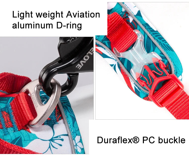 Truelove Pet Explosion-proof Dog Harness Camouflage Reflective Nylon Special Edition and Upgrade Version Easy to Adjust