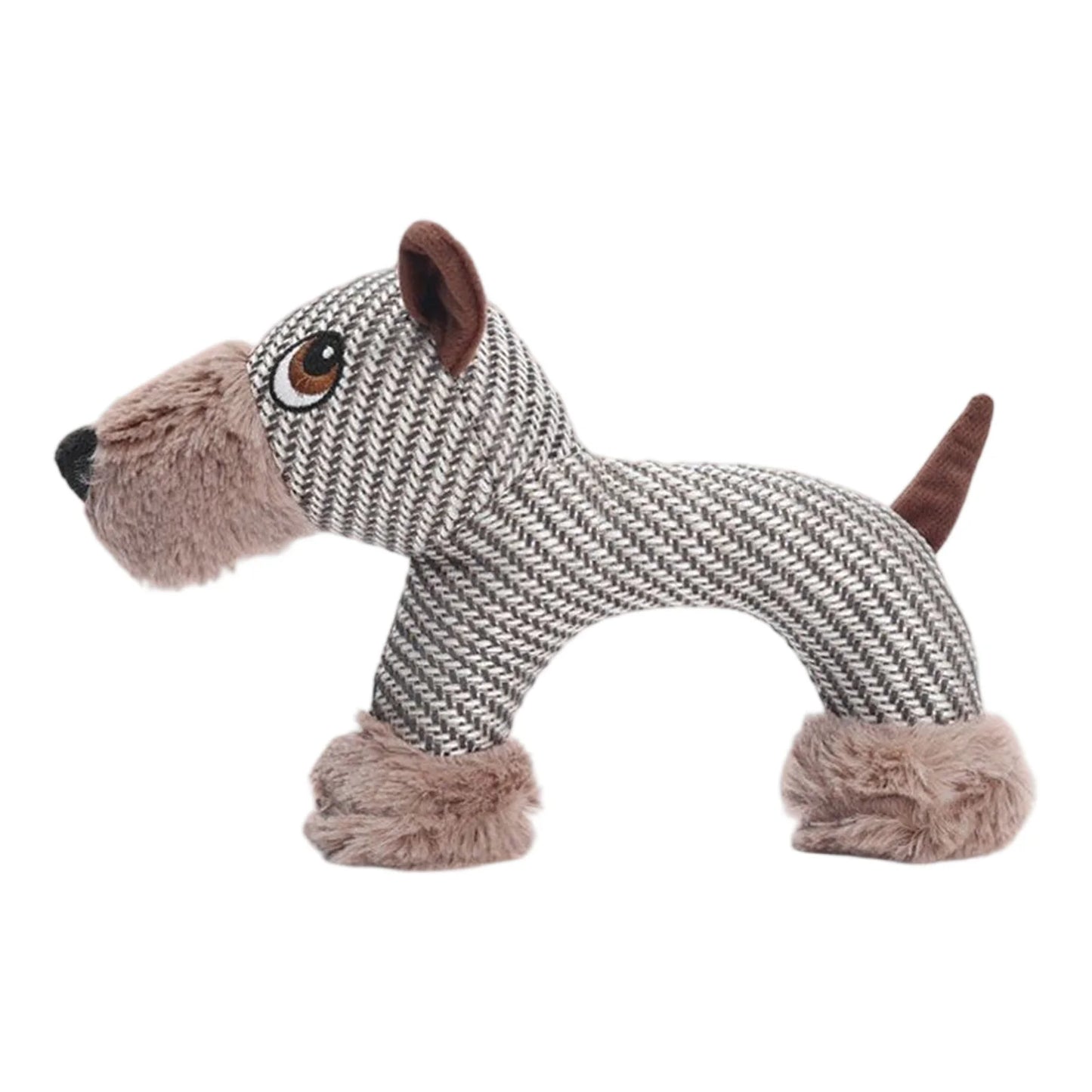 Indestructible Dog Toys for Aggressive Chewers Small Medium Large Breed, Crinkle Squeaky Plush Dog Puppy Chew Toys for Puppy