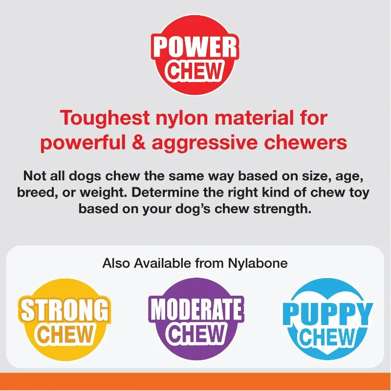 Daily Dental Rubber Braid Bone for Dogs - Up to 35 lbs.