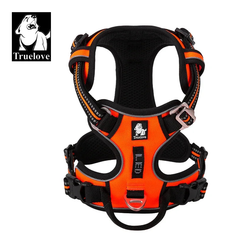 Truelove Pet Explosion-proof Dog Harness Camouflage Reflective Nylon Special Edition and Upgrade Version Easy to Adjust