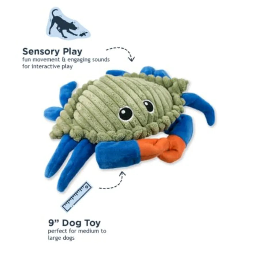 Plush Animated Moving Toy for Dogs Crab