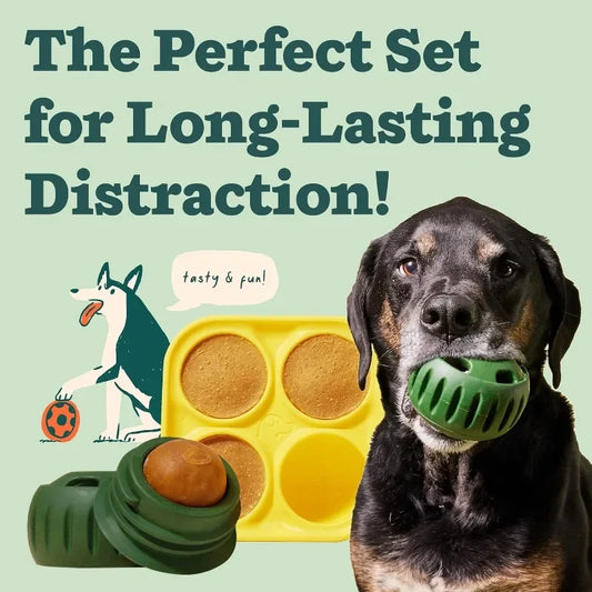 Interactive Dog Toys for Boredom - Dog Treat Molds Silicone Healthy Treats for Dogs Pupsicle Enrichment Toy for Frozen in Summer