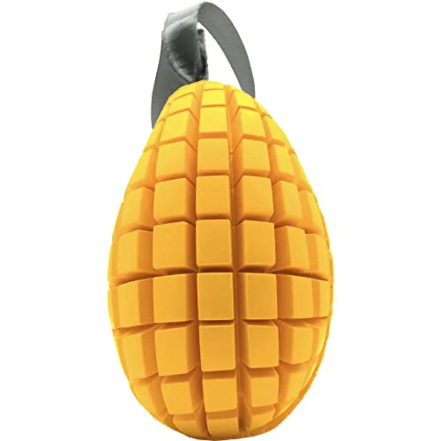 Mango Chew Toy Large Natural Rubber Dog Chew Toy for Aggressive Chewers Treat Dispenser Dental Teeth Cleaning Chew Toys for Sma
