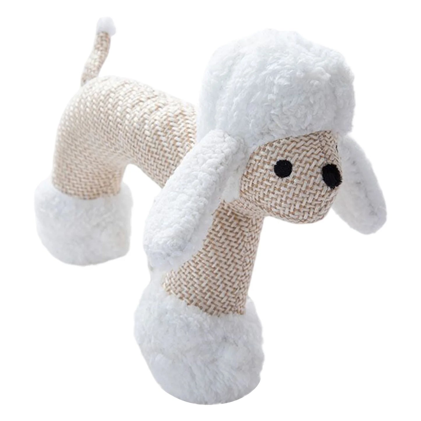 Indestructible Dog Toys for Aggressive Chewers Small Medium Large Breed, Crinkle Squeaky Plush Dog Puppy Chew Toys for Puppy