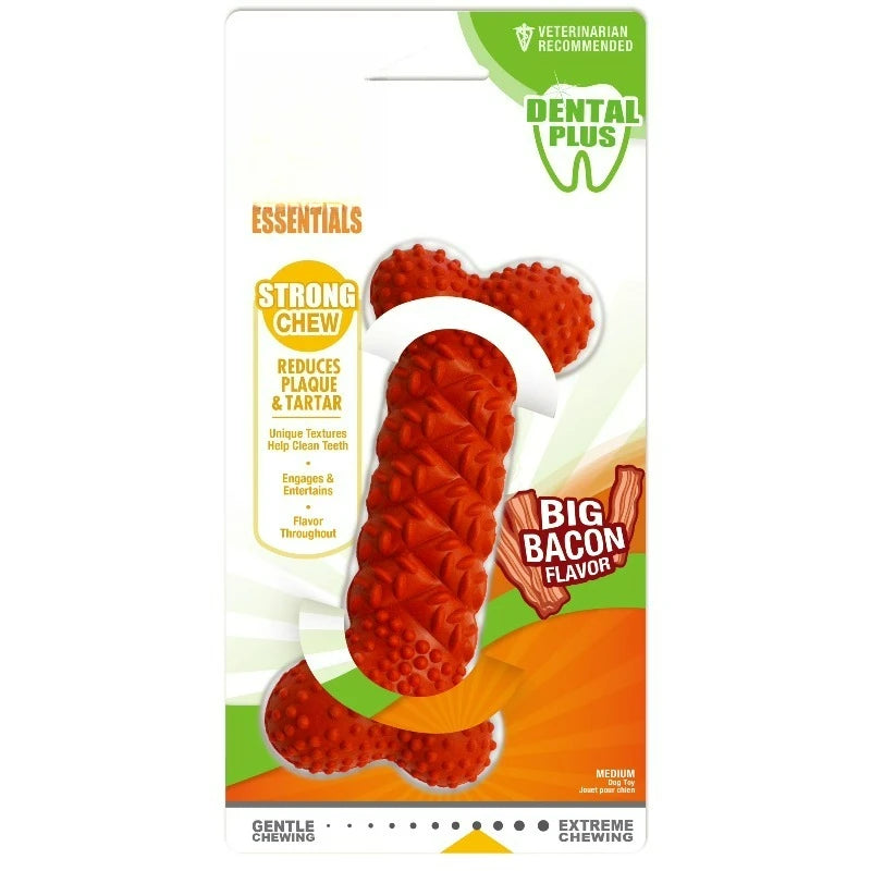 Daily Dental Rubber Braid Bone for Dogs - Up to 35 lbs.