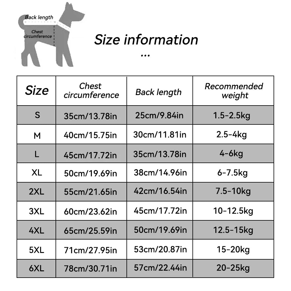 1.5-25kg Flannel Dogs Clothes Winter Warm Sweater Pet Clothing Golden Retriever Dog Coats Sweatshirt Pets Puppy Pullover Vest