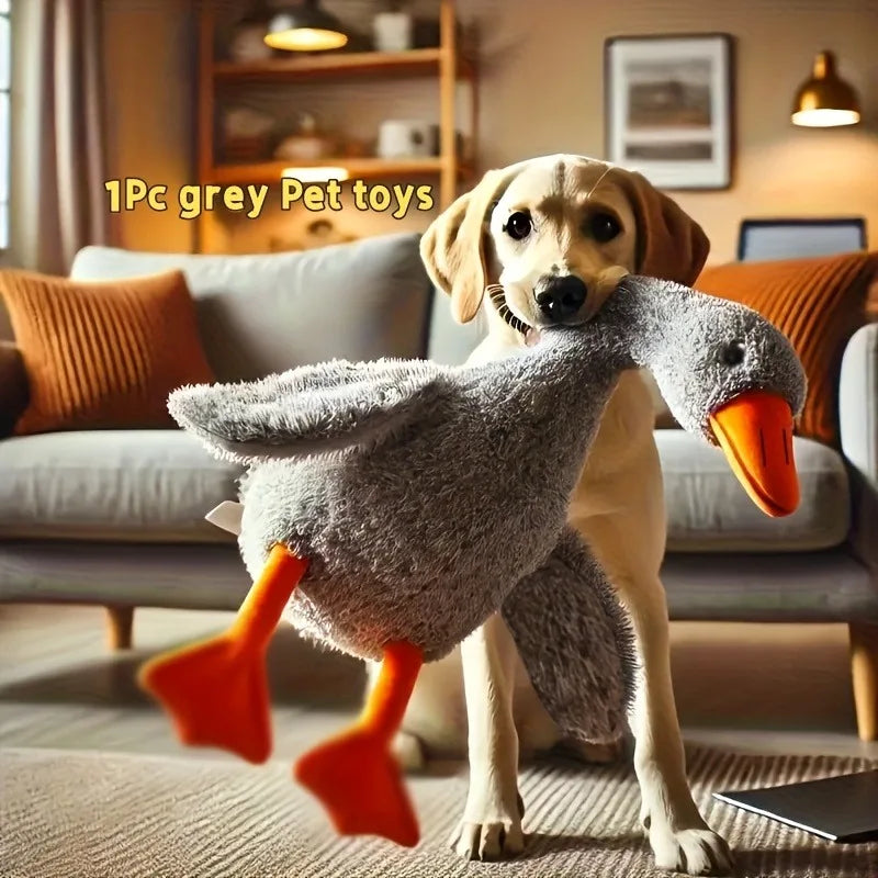 50 cm Soft Colorful Duck Plush Toy for Cats Dogs Relax Pet Companion Anxiety-Relieving Dog Buddy Energy Release Gift for Pets