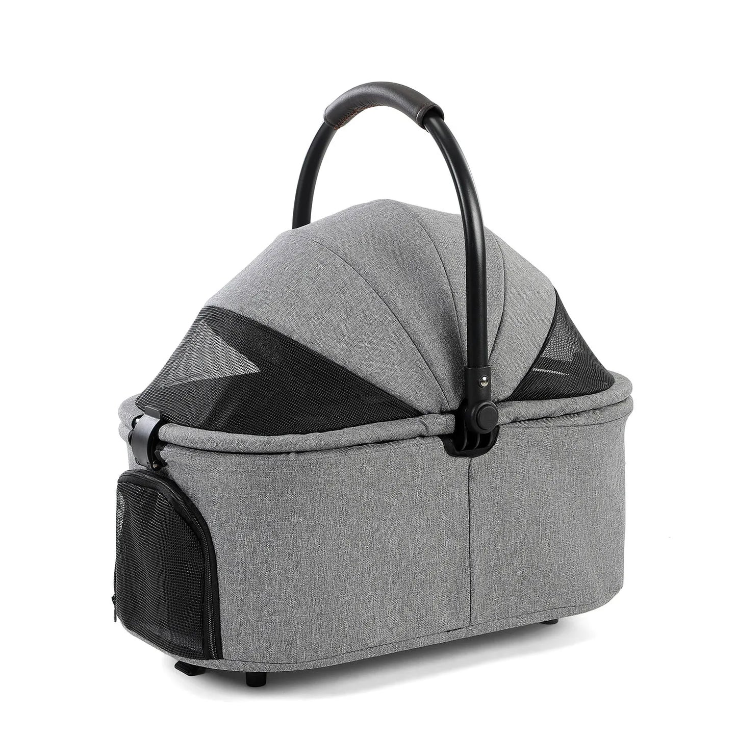3 in 1 Pet Stroller with Removable Carrier, Folding Stroller for Small/Medium Dogs and Cats, Waterproof, All-Terrain, with Sun Shield