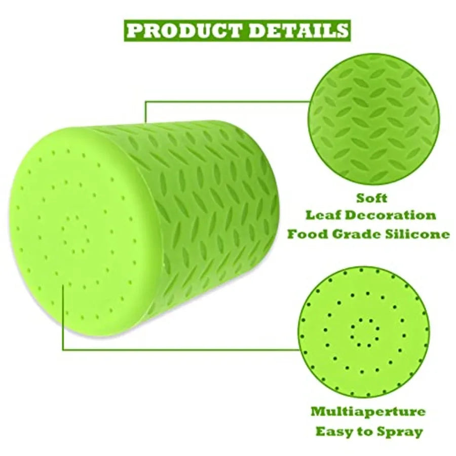 Silicone Dogs Shower Sprayer Head Attachment - Pet Shower Cap Sprinkler Portable Outdoor Shower Heads for Camping, Hiking, Beac