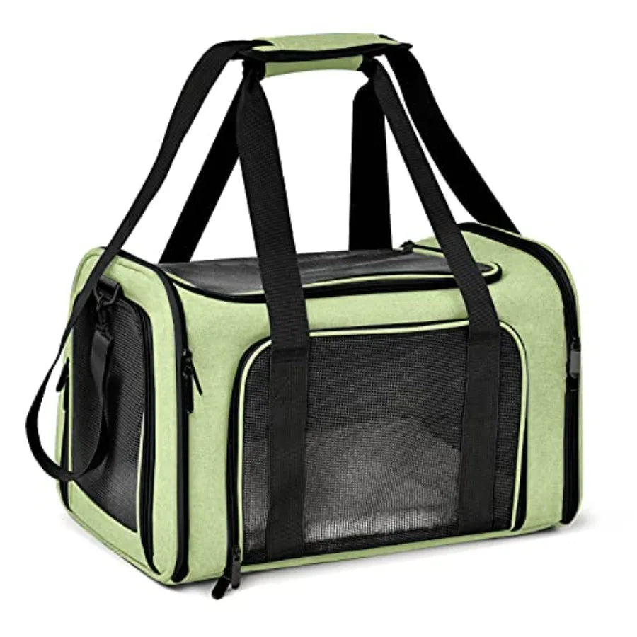 Cat Carriers Dog Carrier Pet Carrier For Small/ Medium Cats Dogs Puppies Up To 15lbs TSA Airline Approved Small Dog