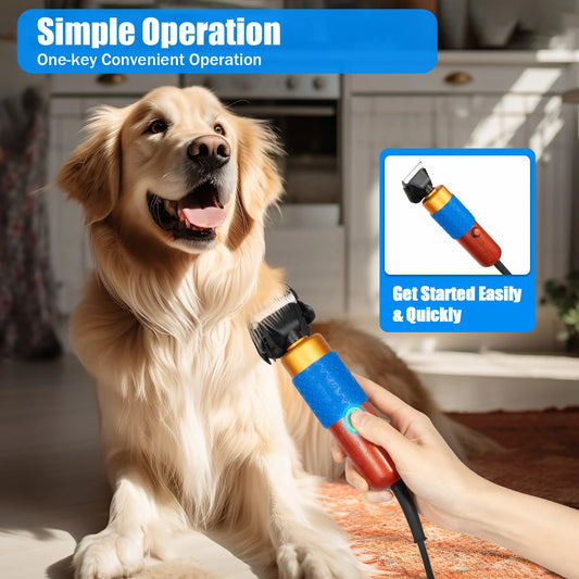 110V/220V 36W Regulation Pet Electric Push Shear Mahogany Handle Professional Shearing Machine Rabbit Hair Shear Wool