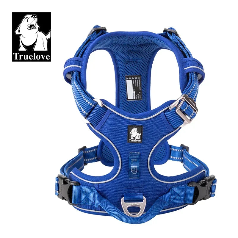 Truelove Pet Explosion-proof Dog Harness Camouflage Reflective Nylon Special Edition and Upgrade Version Easy to Adjust