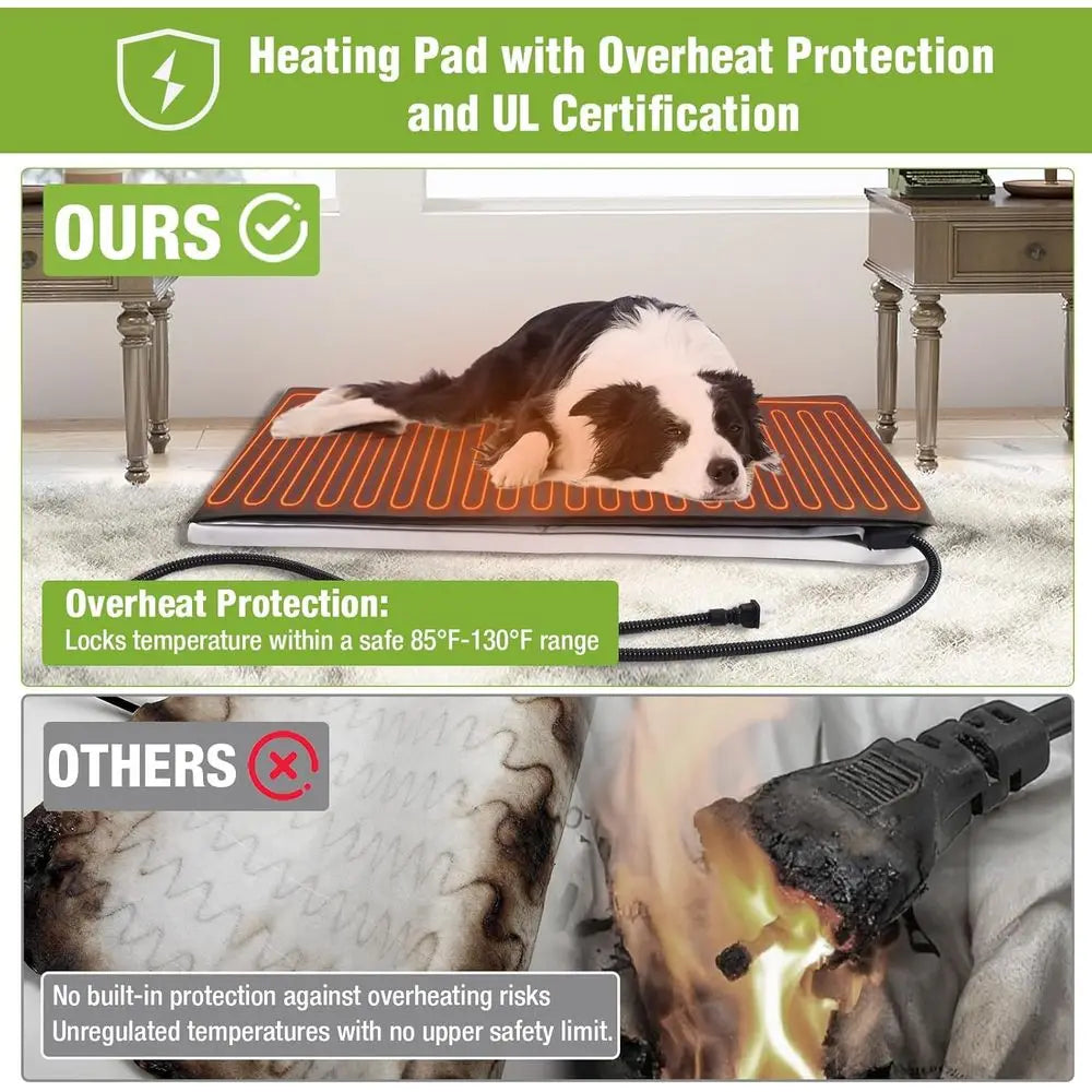 Extra Large Heated Dog House for Outside XL Insulated Dog House Outdoor Weatherproof Dog Kennel with Thermostat-Controlled Heati