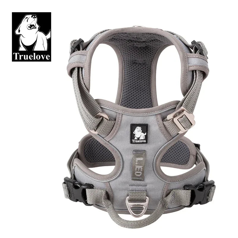 Truelove Pet Explosion-proof Dog Harness Camouflage Reflective Nylon Special Edition and Upgrade Version Easy to Adjust