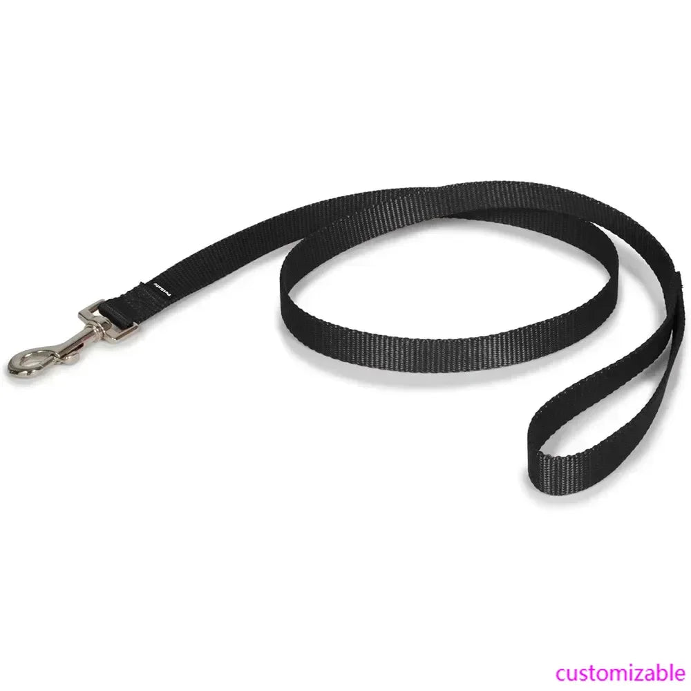 NEW Nylon Dog Leash – Strong, Durable, Traditional Style Leash - Easy to Use Bolt Snap for Small, Medium & Large Dogs – 3/4" x