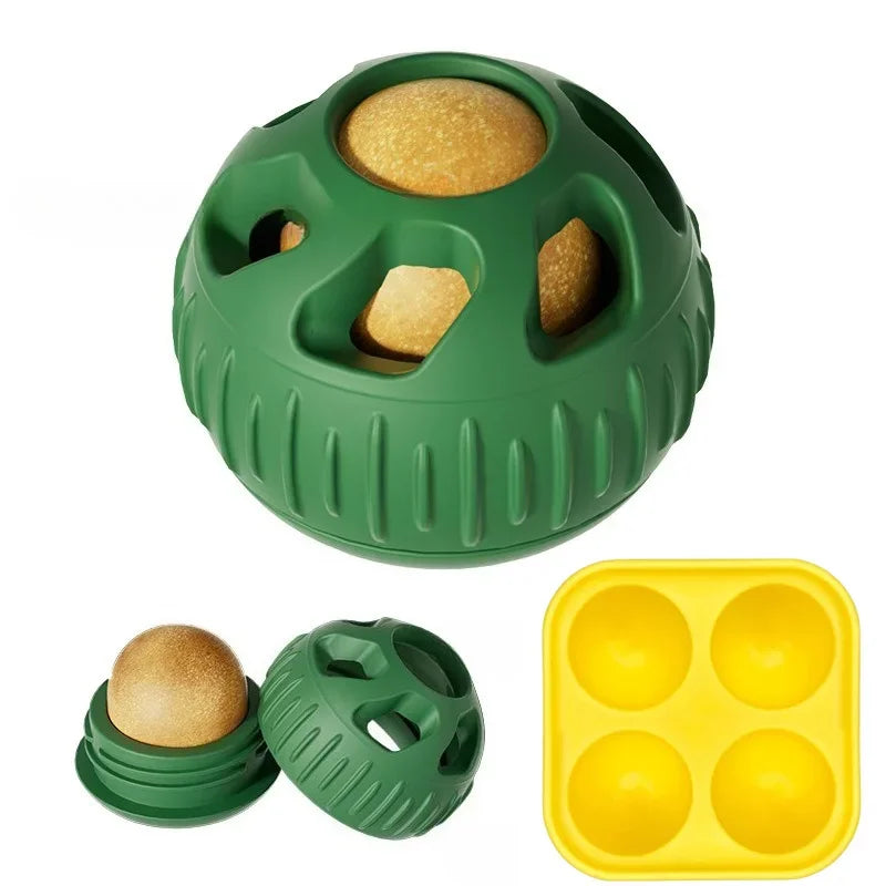 Interactive Dog Toys for Boredom - Dog Treat Molds Silicone Healthy Treats for Dogs Pupsicle Enrichment Toy for Frozen in Summer