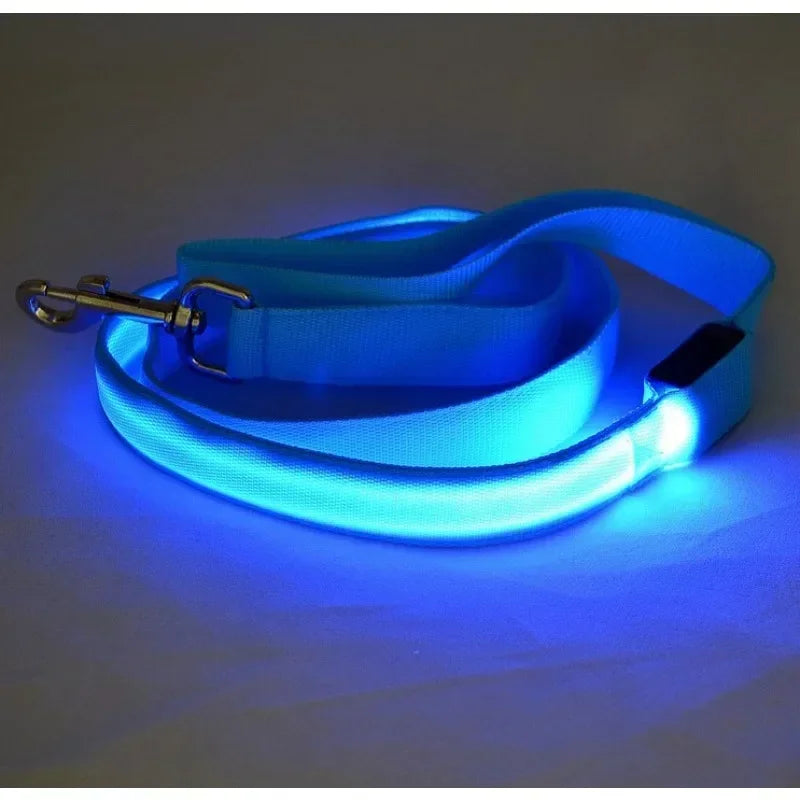 Flashing Leash, Electronic Glowing Dog Light, Dog LED,  Luminous Safety Up Accessories For Lead