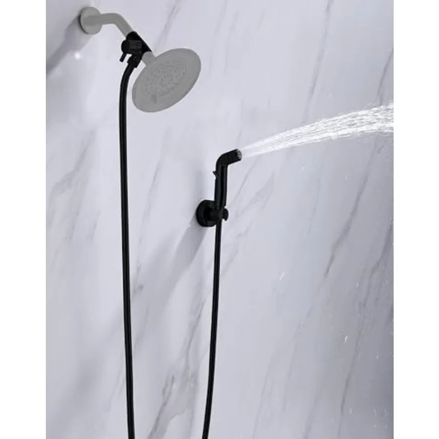 Dog Shower Sprayer Attachment for Fast and Clean Pet Showering, Multifunctional Shower Metal Diverter 78 Inch Extra Long Hose