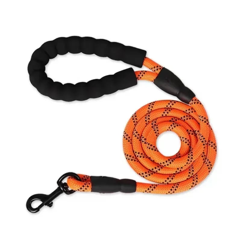 Strong Dog Leash, Reflective Leash For Big Small Medium Dog, Leash Drag Pull Tow