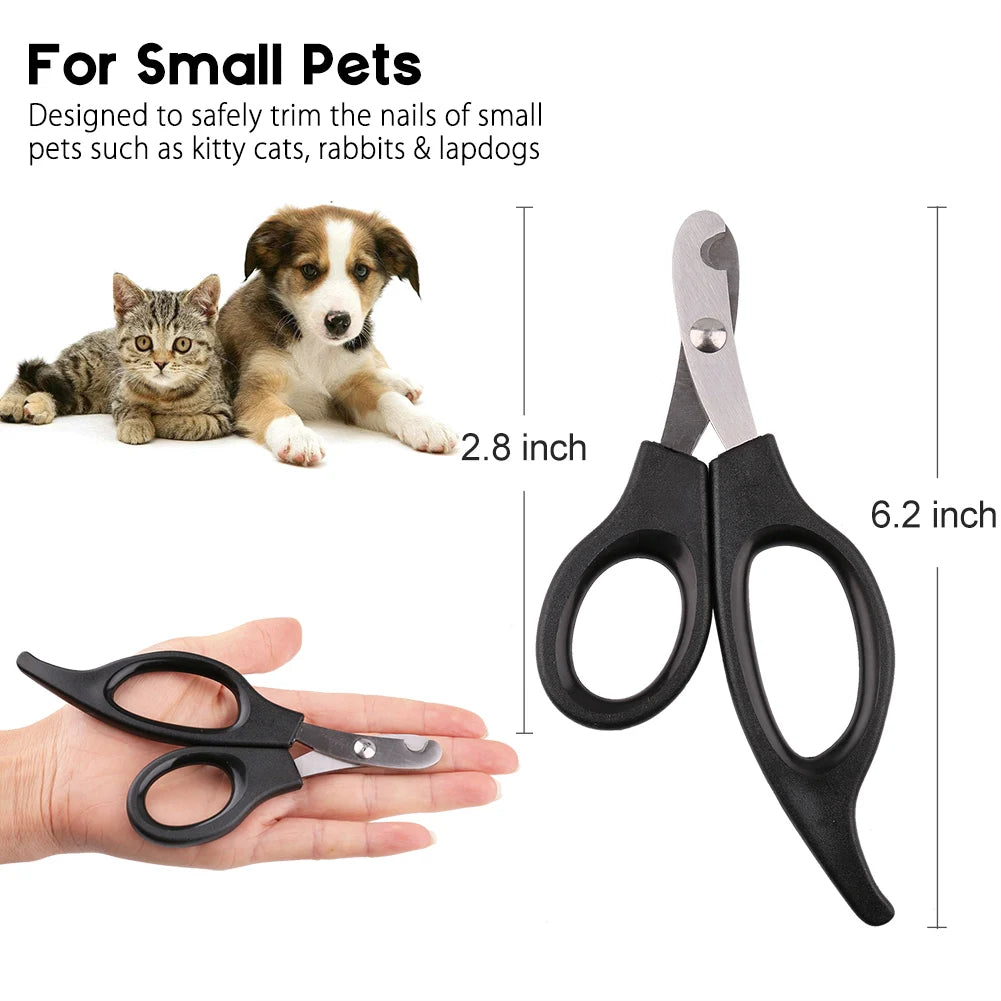Professional Pet Nail Clippers Pet Claw Grooming Scissors for Dogs Cats Small Animals Paw Nail Trimmer Pet Supply