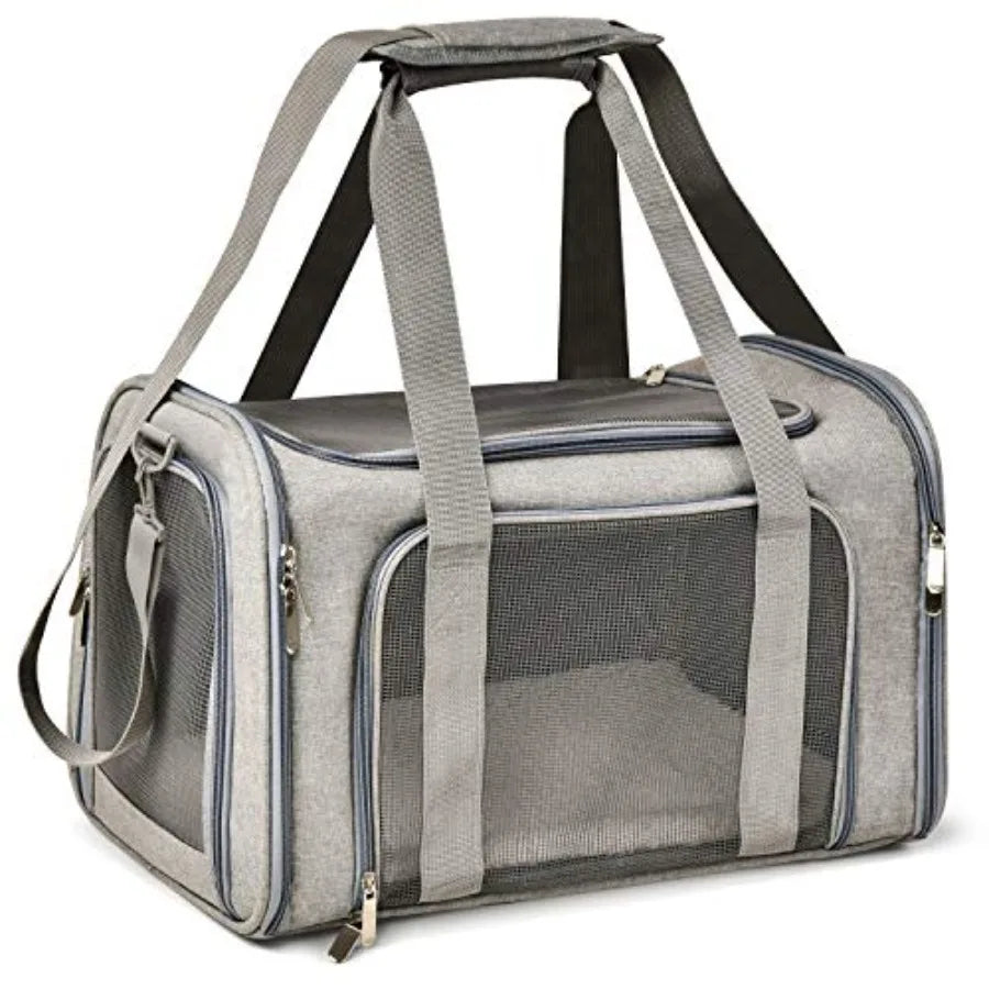 Cat Carriers Dog Carrier Pet Carrier For Small/ Medium Cats Dogs Puppies Up To 15lbs TSA Airline Approved Small Dog