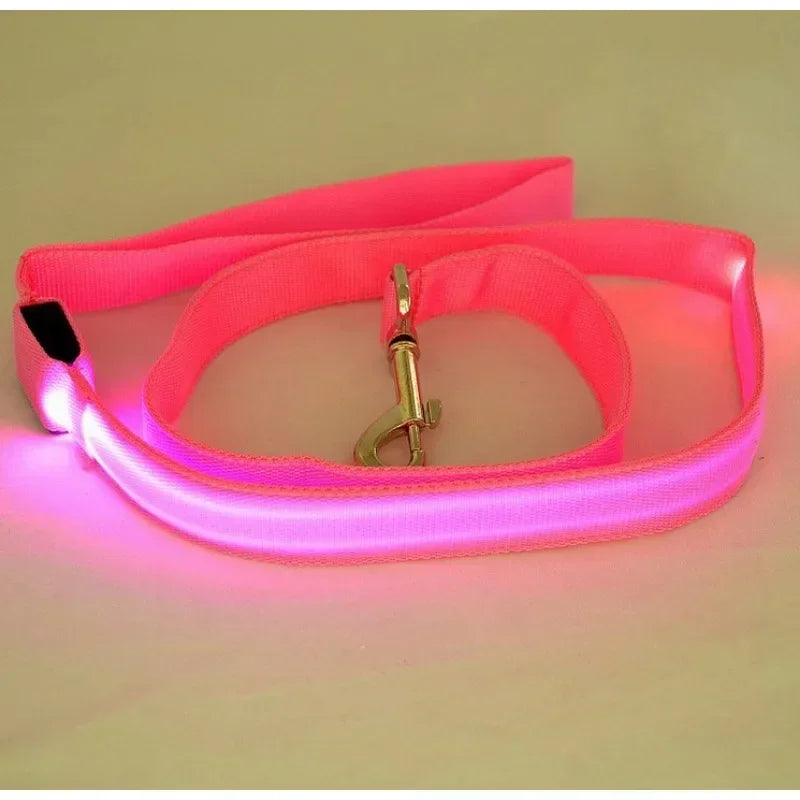 Flashing Leash, Electronic Glowing Dog Light, Dog LED,  Luminous Safety Up Accessories For Lead