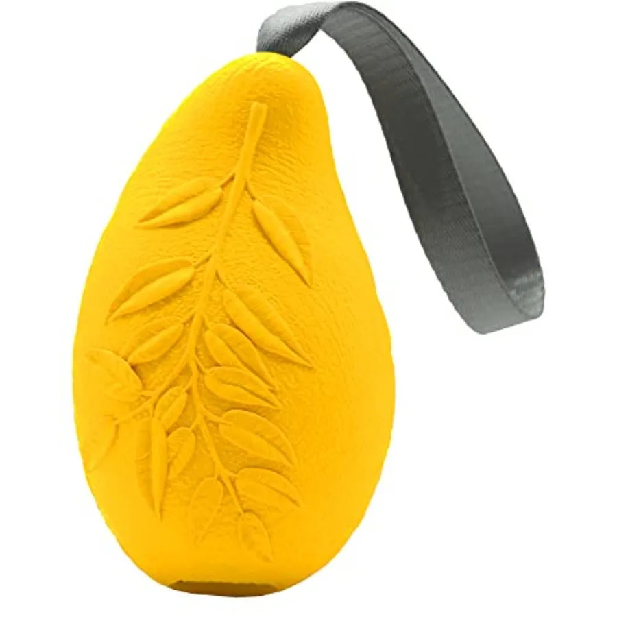 Mango Chew Toy Large Natural Rubber Dog Chew Toy for Aggressive Chewers Treat Dispenser Dental Teeth Cleaning Chew Toys for Sma