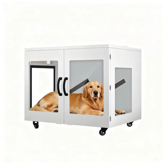 Large Pet Dryer Box, Smart Temp Control & Low Noise, Grooming Blower for 120 lbs Dog Cat,410L,Custom