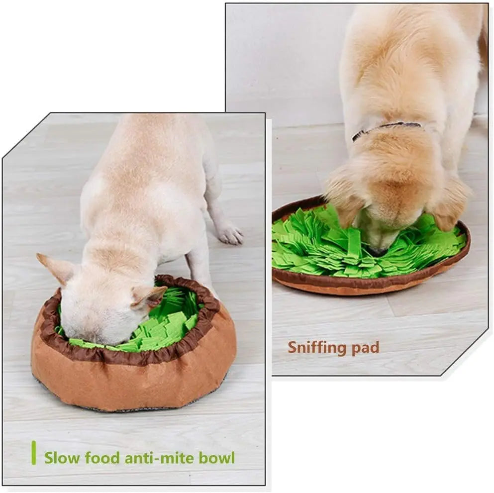 Interactive Pet Snuffle Mat for Dogs and Cats, Encourages Natural Foraging Skills, Indoor Outdoor Stress Relief Toy