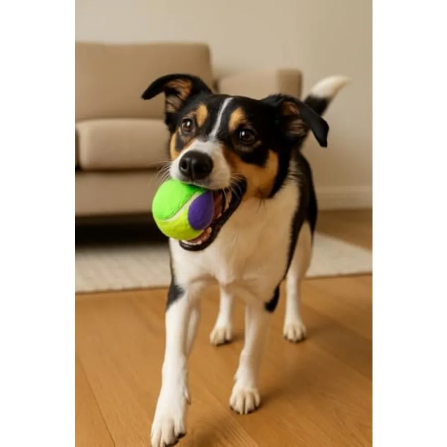 Dog Gift Basket Includes Chew Toys Tennis Balls Rope Tug Toy and Tasty Treats Perfect Dog Birthday Gift Puppy Welcome Box