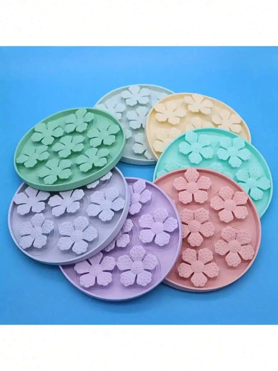 Macaron Color Pet Slow Feeder Mat, Prevents Choking And Vomiting, Dog Cat Feeding Puzzle Toy, Interesting Interactive Feeding Toy