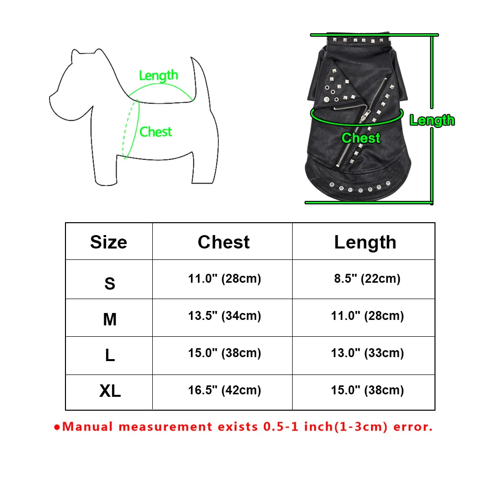 Cool Dog Jacket French Bulldog Puppy Dog Clothes Pet Coat Chihuahua Pug Pets Dogs Clothing for Small Medium Dogs Puppy Outfit