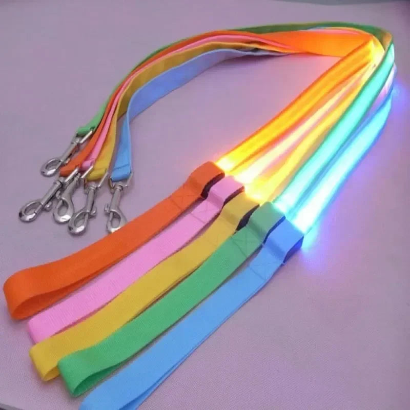 Flashing Leash, Electronic Glowing Dog Light, Dog LED,  Luminous Safety Up Accessories For Lead