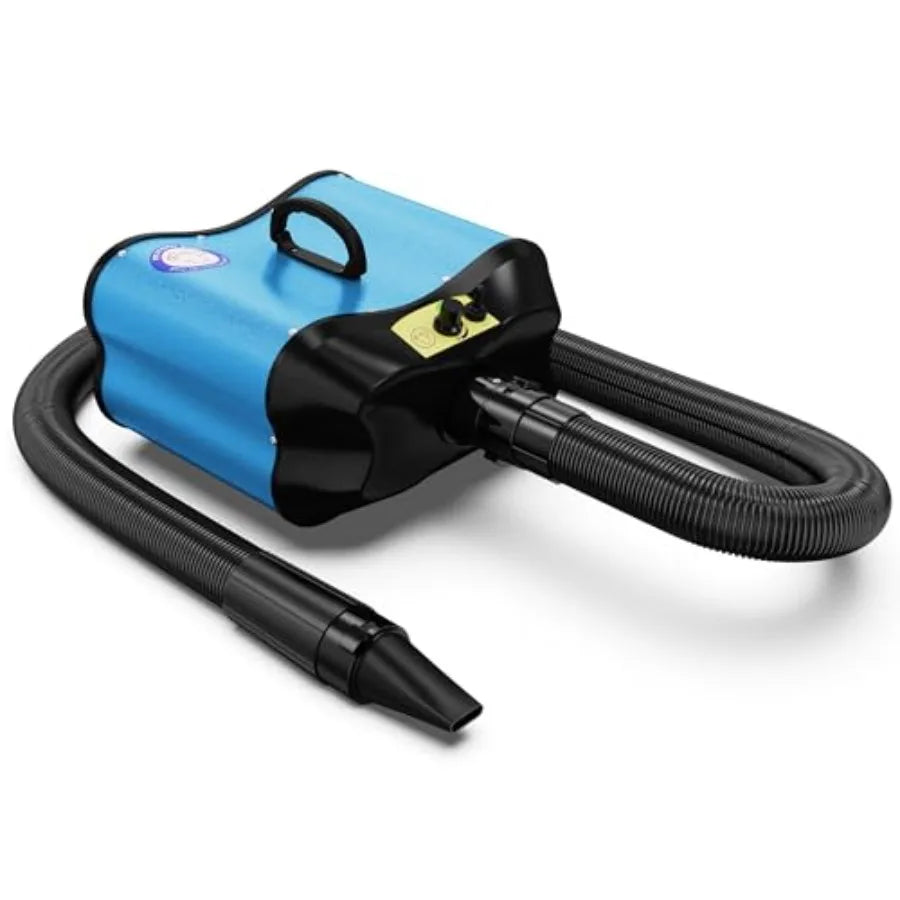 Flying Pig Double Motor High Performance Dog Pet Grooming Dryer Teal Blue